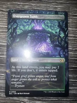 Overgrown Tomb (Borderless) Lorwyn Eclipsed Regular - Image 2