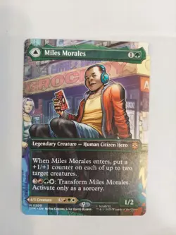 Miles Morales (0200) (Borderless) Marvel's Spider-Man Regular - Image 1