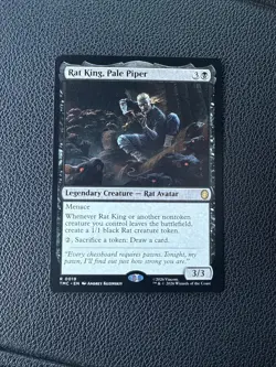 Rat King, Pale Piper 19 NM Teenage Mutant Ninja Turtles Eternal MTG - Image 1