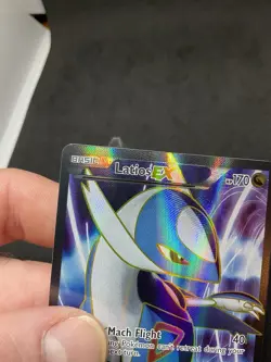 Latios EX (113 Full Art) 113/116 Plasma Freeze Holo Pokemon - Image 3