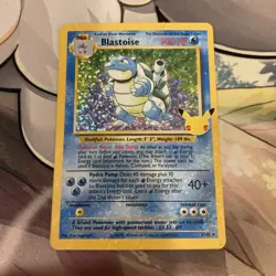 Pokemon Celebrations Blastoise 2/102 Classic Collection Holo Near Mint 2021 NM - Image 3