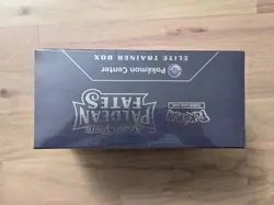 FACTORY SEALED Pokemon TCG Paldean Fates Pokemon Center ETB Elite Trainer Box - Image 3