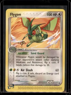 Flygon 15/97 Rare EX Dragon Pokemon Card - Light Played - Image 1