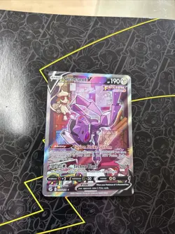 Pokemon TCG Genesect V 255/264 Fusion Strike Alternate Full Art NM - Image 1