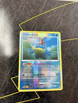 REVERSE HOLO Croconaw 44/123 VLP - Mysterious Treasures Pokemon Card - Image 1