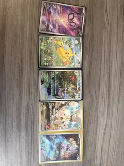 Pokemon TCG Regular Card Lot 5x Pachirisu, Pikachu, Scovillain, Nincada - Image 2