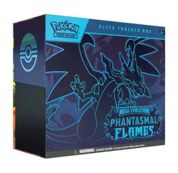 POKEMON MEGA EVOLUTION PHANTASMAL FLAMES ETB In Hand Ships Now - Image 1