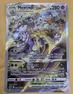 Pokemon TCG Mewtwo VSTAR GG44/GG70 Crown Zenith - Image 1