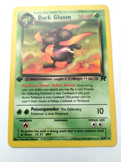 Pokemon TCG Dark Gloom Team Rocket 36 Regular 1st Edition Uncommon -Uncirculated - Image 1