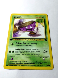 Pokemon TCG Grimer Team Rocket 57 Regular 1st Edition Common - Uncirculated - Image 2