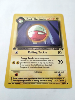 Pokemon TCG Dark Electrode Team Rocket 34 Regular 1st Edition - Uncirculated - Image 2