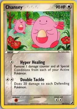 CHANSEY 20/115 RARE UNSEEN FORCES POKEMON MP - Image 1