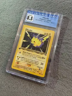 2000 Pokemon 1st Edition Pikachu 70/111 Neo Genesis CGC 8.5 (PSA BGS) NM/MINT+ - Image 2