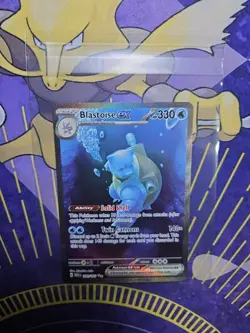 Blastoise ex 200/165 - Scarlet Violet 151 Special Illustration Rare - Near Mint - Image 3