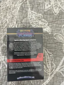 Pokemon Mega Evolution Phantasmal Flames Booster Bundle Sealed - Image 2
