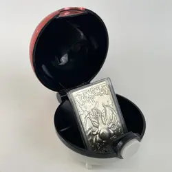 1999 Pokemon Burger King 23K Gold-Plated Charizard Card Poke Ball (No Box/Cert.) - Image 1