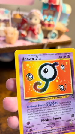 Pokemon TCG Unown Card Lot [J] #38, [R] 77/146 & [A] 14/75: MP/HP Free Shipping - Image 2