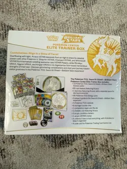Pokemon Sword & Shield Brilliant Stars Pokemon Center Elite Trainer Box Sealed 820650850066 - Image 2