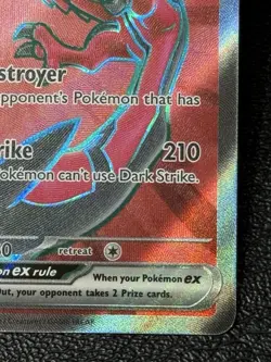Yveltal ex 105/088 - Full Art Ultra Rare - Pokemon TCG: Perfect Order - NM - Image 4