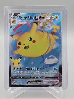 2021 Pokemon Flying Pikachu VMAX 007/025 Celebrations Ultra Rare NM SHIPS FAST - Image 1