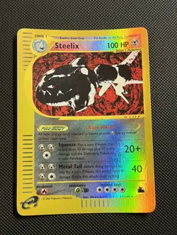 Steelix 31/144 Reverse Holo Rare Skyridge Pokemon Card - LP - Image 1