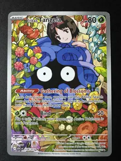 Erika’s Tangela 218/217 Pokemon Ascended Heroes Illustration Rare IR NM Mint - Image 1