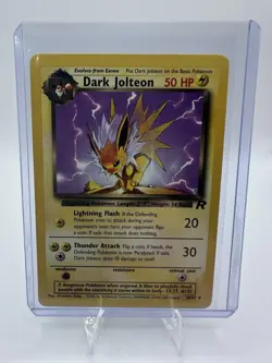 Dark Jolteon 38/82 - Team Rocket Set - Vintage - Pokemon TCG - Image 2