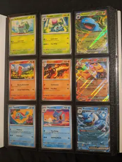 Pokemon SV 151 Base Master Set w/ Binder 334 Cards Reverses, Holo Energy, Promos - Image 2