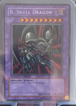Konami B. Skull Dragon BPT-006 2002 Collectors Tin Secret Rare Fusion Card - Image 3
