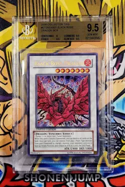 Yu-Gi-Oh! BLACK ROSE DRAGON Collector's Tin Promo CT05-EN003 BGS 9.5 Secret GEM - Image 1