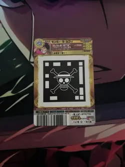 One Piece Wanted Card Monkey D. Luffy AR Carddass - Image 2