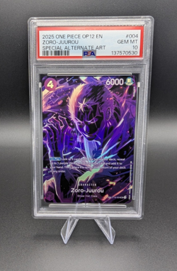 One Piece Zoro-Juurou SP (EN) | ST18-004 | PSA 10 GEM MINT - Image 1