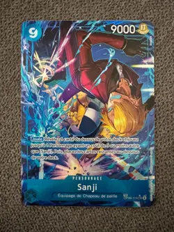 ONE PIECE TCG - Sanji TR Treasure Rare FR MINT OP09 (OP06-119) - Image 2
