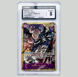 One Piece Secret Rare CGC Graded Trading Card Game Foil Holo Manga Anime TCG CCG - Image 1