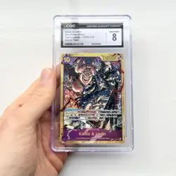 One Piece Secret Rare CGC Graded Trading Card Game Foil Holo Manga Anime TCG CCG - Image 3