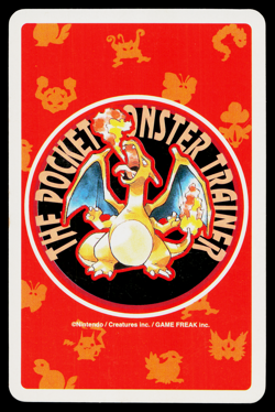 Clefable 9 of Hearts 1996 Red Playing Cards Pokemon Japanese Lightly Played - Image 2