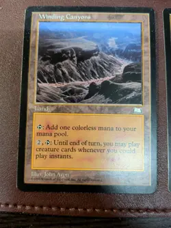 Winding Canyons Weatherlight NM-MTG Magic the Gathering Card - Image 2