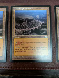 Winding Canyons Weatherlight NM-MTG Magic the Gathering Card - Image 3