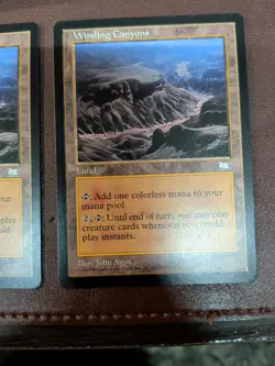 Winding Canyons Weatherlight NM-MTG Magic the Gathering Card - Image 4