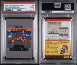 PSA 9 Mint Super Mario Land Super Mario History Card Wafer BANDAI Graded - Image 3