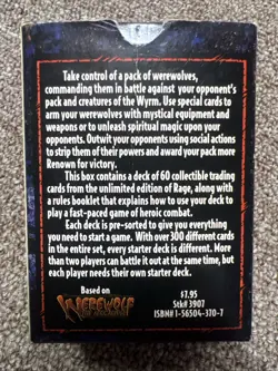 Rage the Werewolf: The Apocalypse Trading Card Game. Unlimited Edition - Image 3