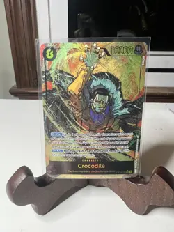 One Piece CCG Crocodile Character Card OP14-120 The Seven Warlords Set - Image 1