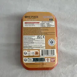 One Piece Card Game Tin Pack Set Vol.2 Booster Promo Ace English 2 Pack Bandai - Image 2