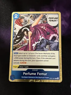 Perfume Femur 500 Years in the Future TCG Card OP07-057 English Edition - Image 1