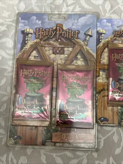 Harry Potter Trading Card Game Diagon Alley Booster Pack Lot Sealed - Image 2