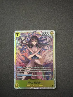 Bandai One Piece Nico Robin EB03-055 SR Heroines Edition Card - Image 1