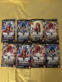 Dragon Ball Super Card Game Fusion World FB09 Dual Evolution Booster Packs x8 - Image 1