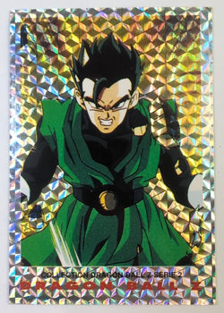 Dragon Ball Z DBZ 1989 Trading Card Bird Studio Series 2 Holo #104 Son Gohan - Image 1
