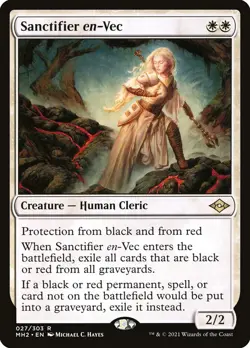 MTG Magic the Gathering Sanctifier en-Vec (27/765) Modern Horizons 2 NM - Image 1