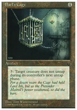 MTG Magic the Gathering Barl's Cage (94/125) Chronicles NM - Image 1